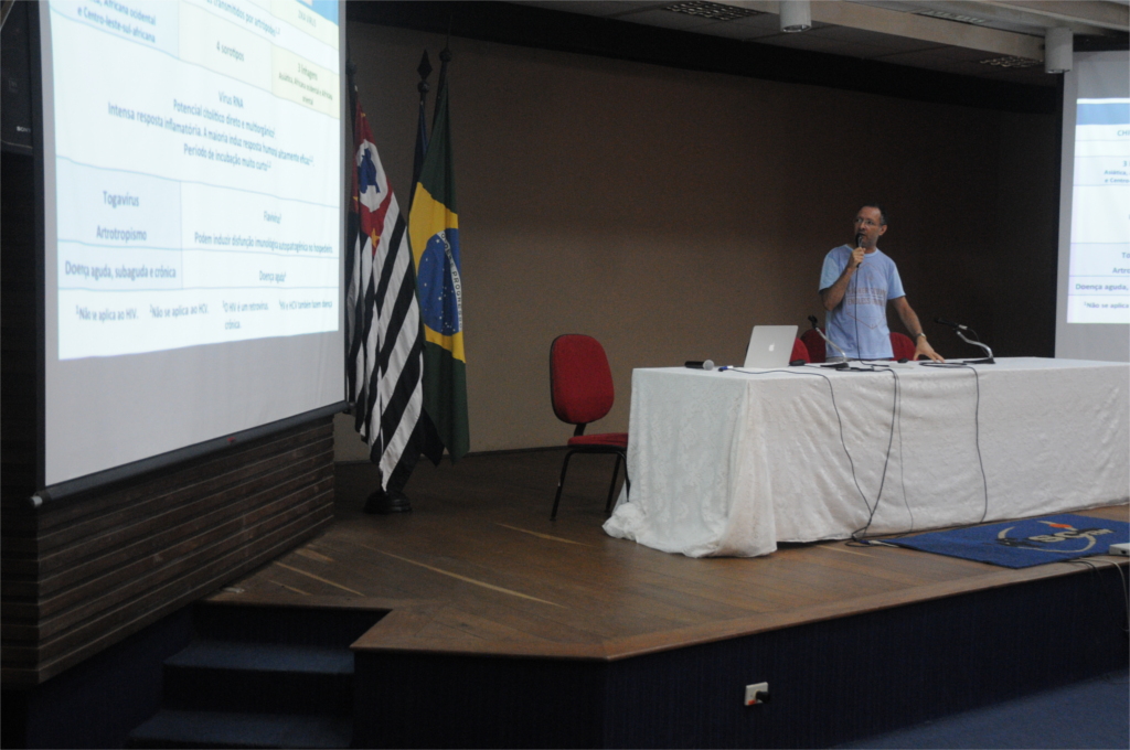 Capacitação de alunos e profissionais da Saúde, em 10/3, no Campus São Carlos da UFSCar. Foto: CCS-UFSCar