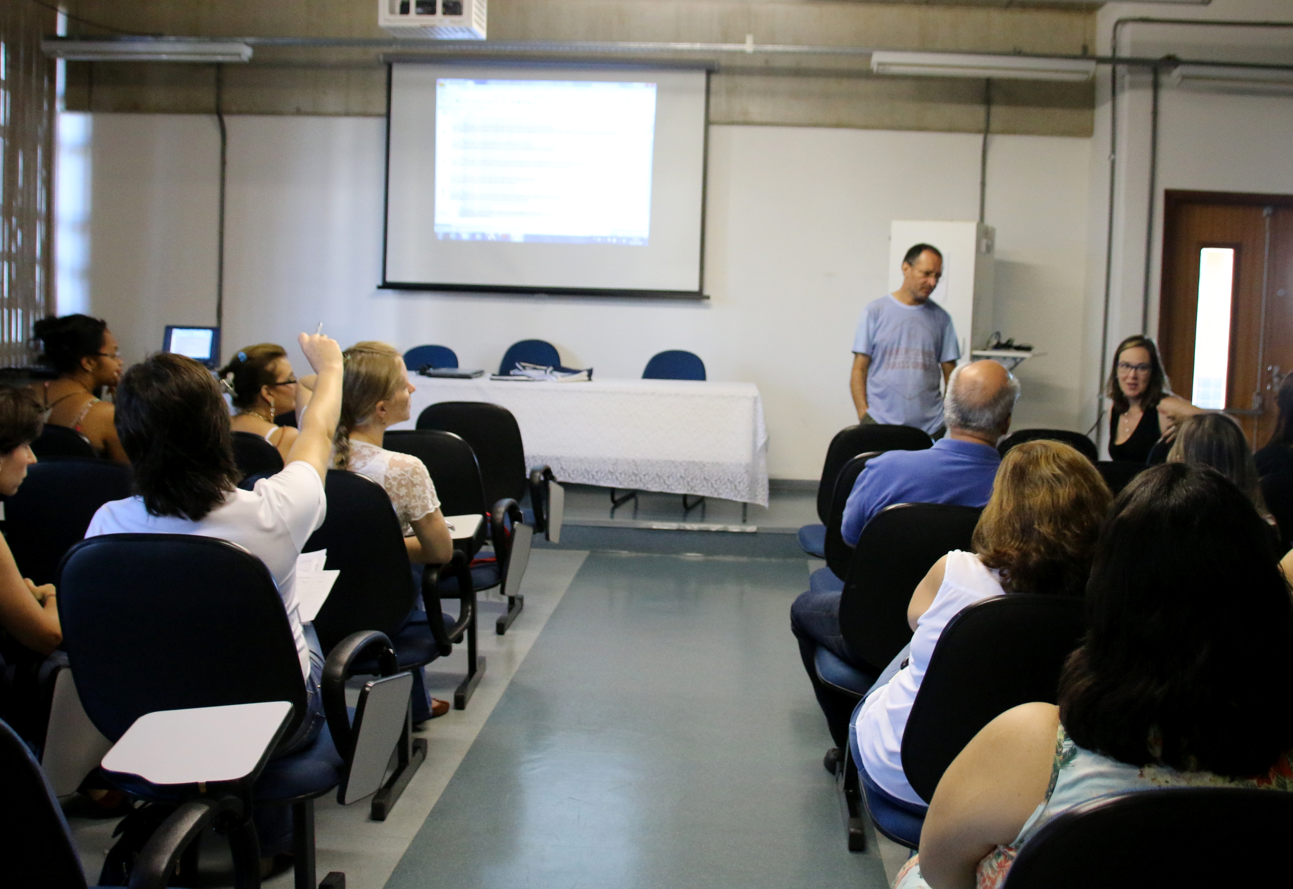 Curso sobre pré-natal para profissionais de saúde, com atualização sobre Zika Vírus. UFSCar, 1/4/16. Foto: FAI.UFSCar