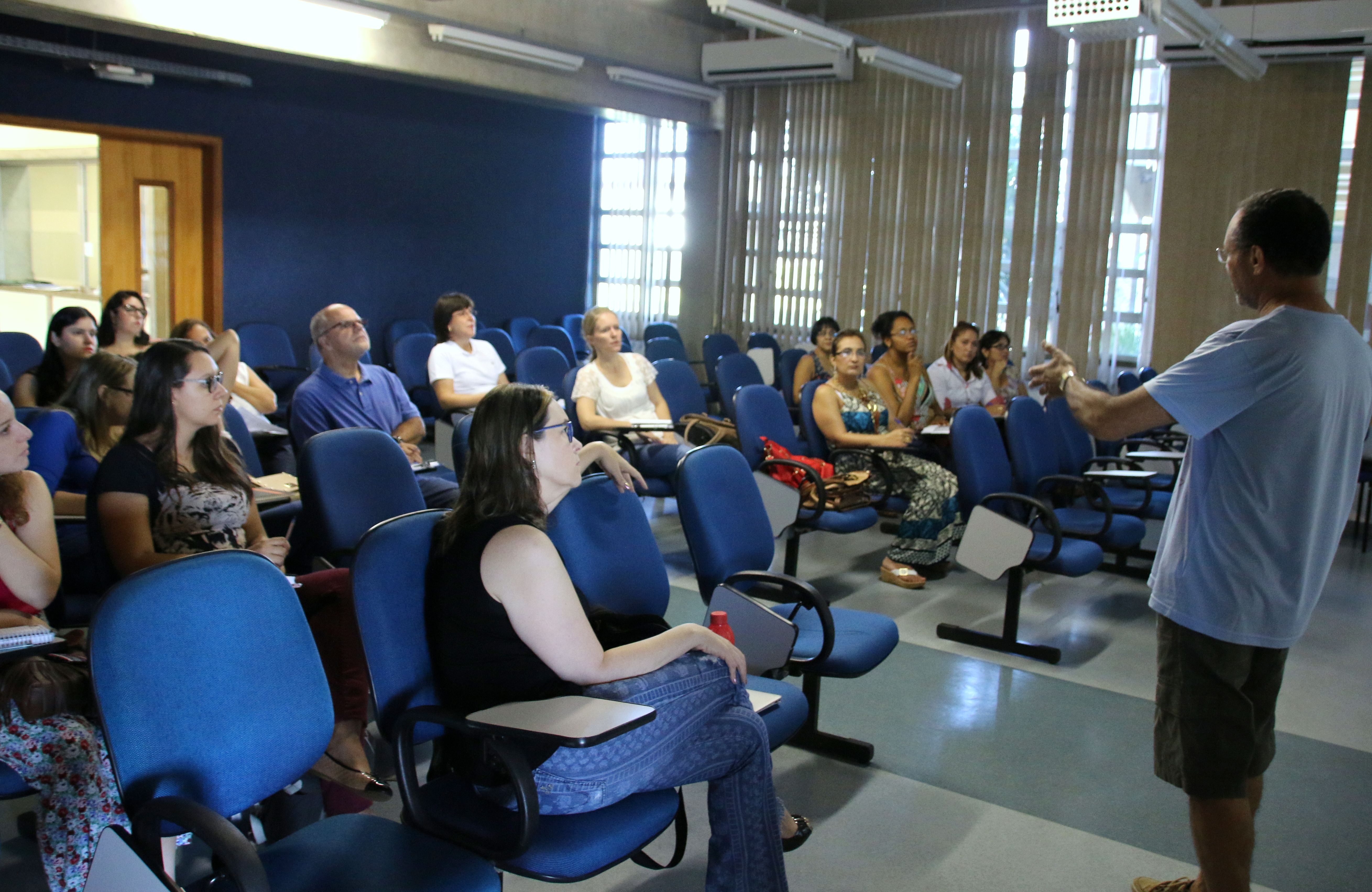 Curso sobre pré-natal para profissionais de saúde, com atualização sobre Zika Vírus. UFSCar, 1/4/16. Foto: FAI.UFSCar