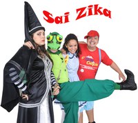 Ouroboros e Estação do Circo apresentam peça Sai Zika! em São Carlos